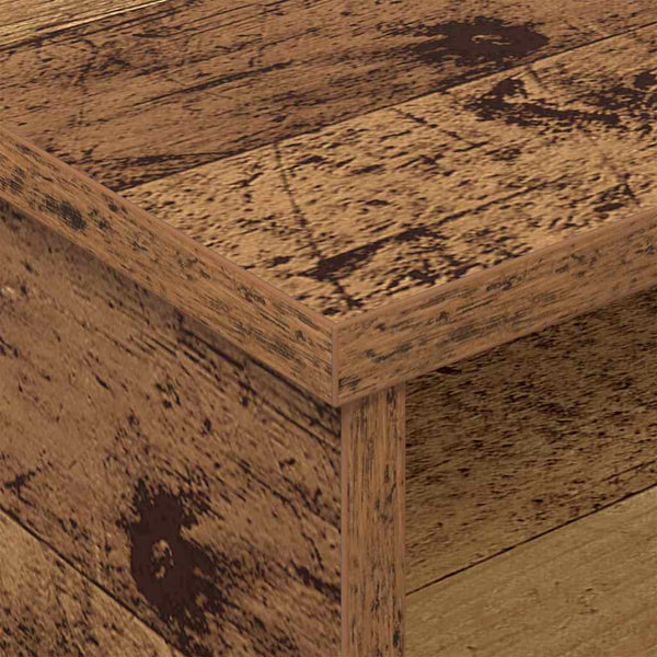 vidaXL Bedside Cabinet Reclaimed Wood 40 x 31 x 15 cm Engineered Wood