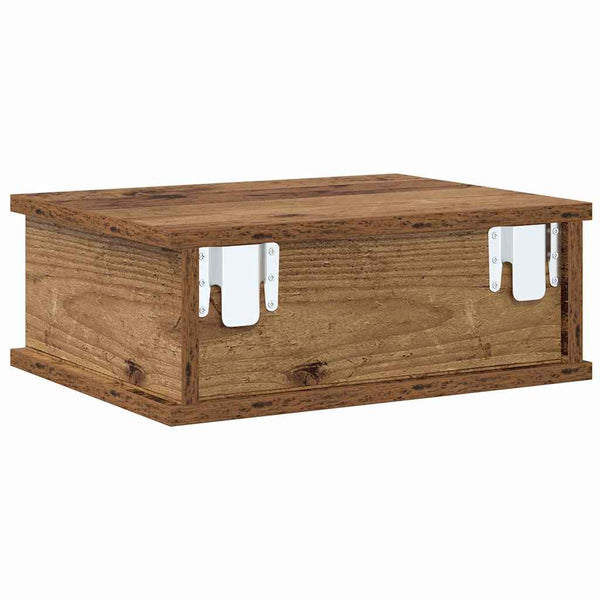 vidaXL Bedside Cabinet Reclaimed Wood 40 x 31 x 15 cm Engineered Wood