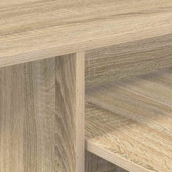 vidaXL Console Table Sonoma Oak 91.5 x 35 x 38.5 cm Engineered Wood