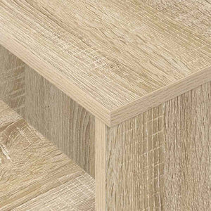 vidaXL Console Table Sonoma Oak 91.5 x 35 x 38.5 cm Engineered Wood
