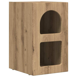 vidaXL Nightstand Artisan Oak 29.5 x 33.5 x 50 cm Engineered Wood