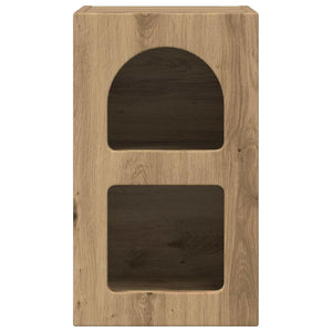 vidaXL Nightstand Artisan Oak 29.5 x 33.5 x 50 cm Engineered Wood