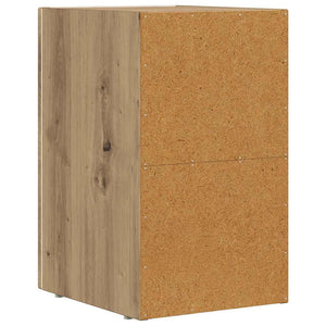 vidaXL Nightstand 2 pcs Artisan Oak 29.5 x 33.5 x 50 cm