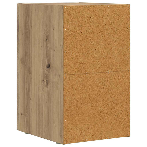 vidaXL Nightstand 2 pcs Artisan Oak 29.5 x 33.5 x 50 cm