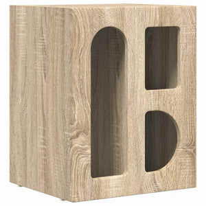 vidaXL Nightstand 2 pcs Sonoma Oak 40 x 35 x 50 cm Engineered Wood