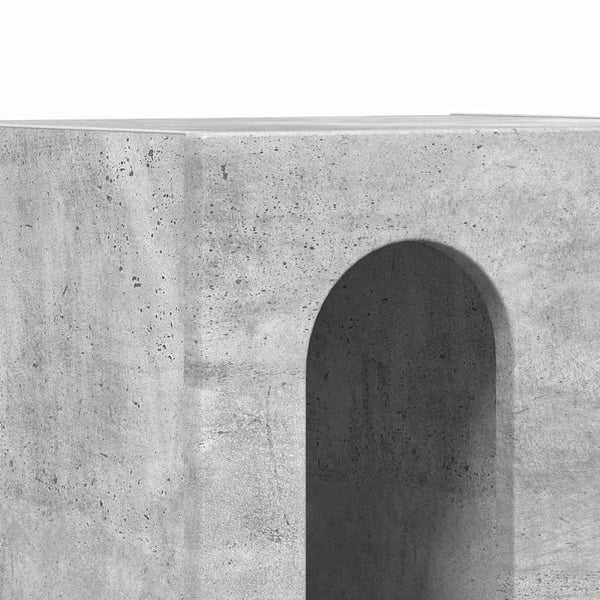 vidaXL Nightstand Concrete Grey 40 x 35 x 50 cm Engineered Wood