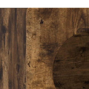 vidaXL Sideboard Smoked Oak 40 x 35 x 100.5 cm Engineered Wood