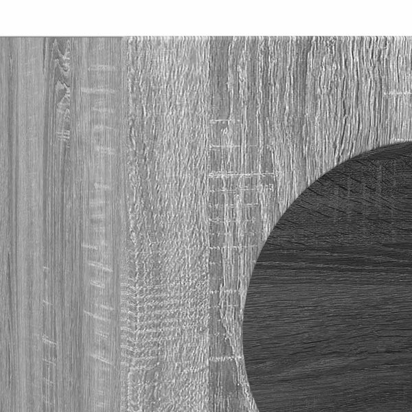 vidaXL Sideboard Sonoma Grey 40 x 35 x 100.5 cm Engineered Wood