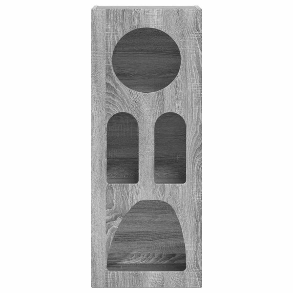 vidaXL Sideboard Sonoma Grey 40 x 35 x 100.5 cm Engineered Wood