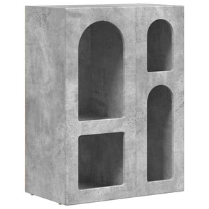 vidaXL Sideboard Concrete Gray 59 x 35 x 80.5 cm Engineered Wood