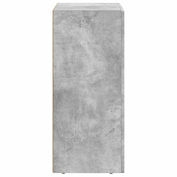 vidaXL Sideboard Concrete Gray 59 x 35 x 80.5 cm Engineered Wood