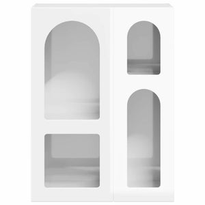 vidaXL Sideboard High Gloss White 59 x 35 x 80.5 cm Engineered Wood