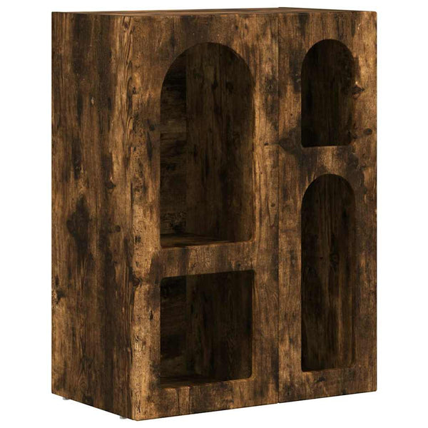 vidaXL Sideboard Smoked Oak 59 x 35 x 80.5 cm Engineered Wood