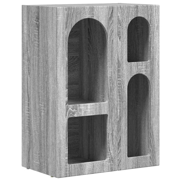 vidaXL Sideboard Sonoma Grey 59 x 35 x 80.5 cm Engineered Wood
