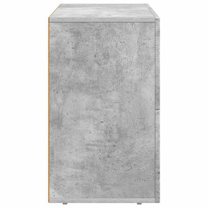 vidaXL Sideboard Concrete Gray 80.5 x 35 x 59 cm Engineered Wood