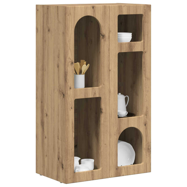 vidaXL Sideboard Artisan Oak 59 x 35 x 100.5 cm Engineered Wood