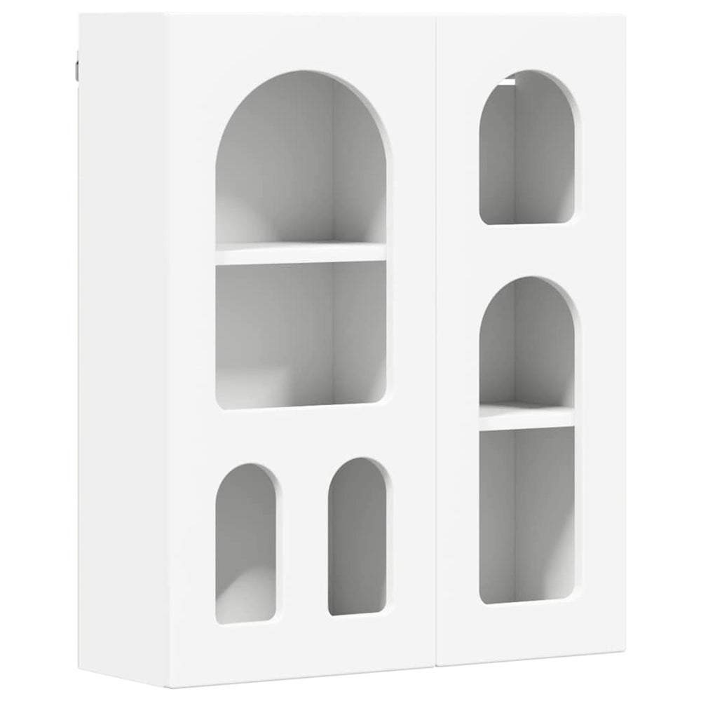vidaXL Wall Cabinet with Shelf White 59 x 20 x 71.5 cm Engineered Wood