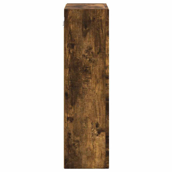 vidaXL Wall Cabinet Smoked Oak 59 x 20 x 71.5 cm Engineered Wood