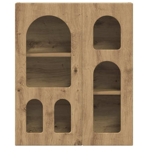 vidaXL Wall Cabinet Artisan Oak 59 x 20 x 71.5 cm Engineered Wood