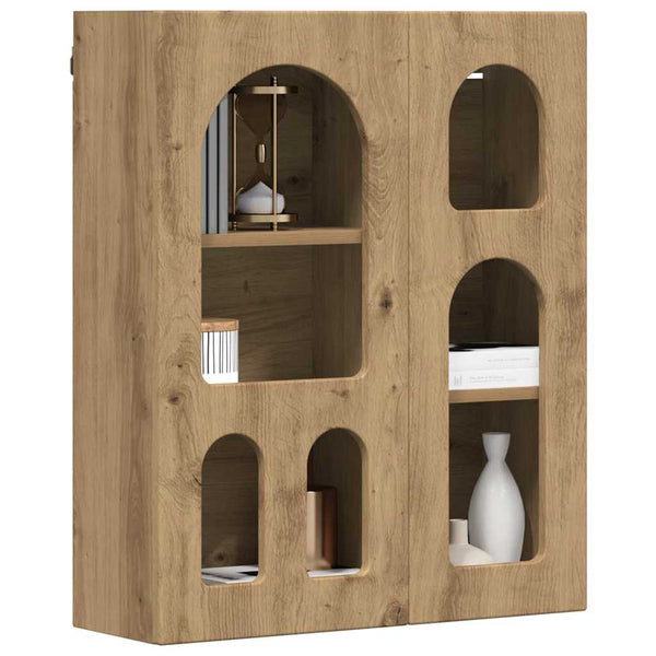 vidaXL Wall Cabinet Artisan Oak 59 x 20 x 71.5 cm Engineered Wood