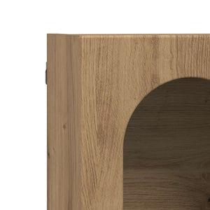 vidaXL Wall Cabinet Artisan Oak 60 x 20 x 40 cm Engineered Wood