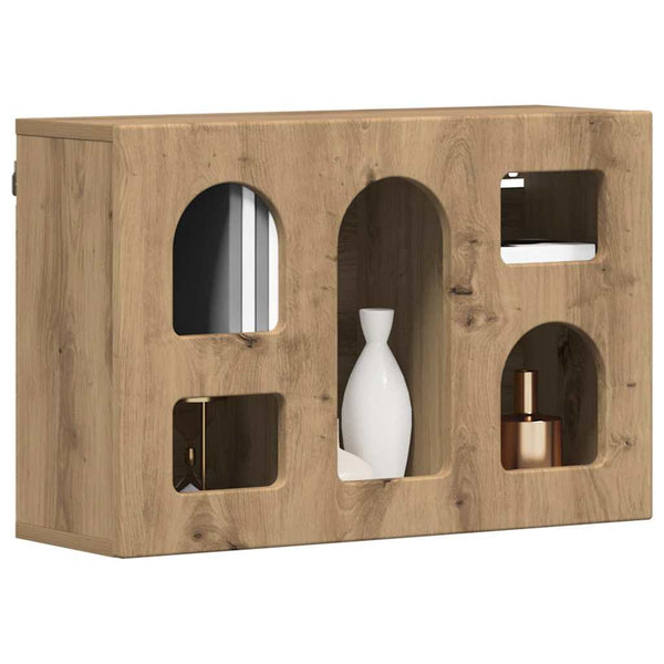 vidaXL Wall Cabinet Artisan Oak 60 x 20 x 40 cm Engineered Wood