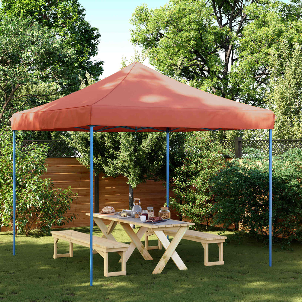 vidaXL Party Tent Terracotta 292 x 292 x 315 cm Oxford Fabric