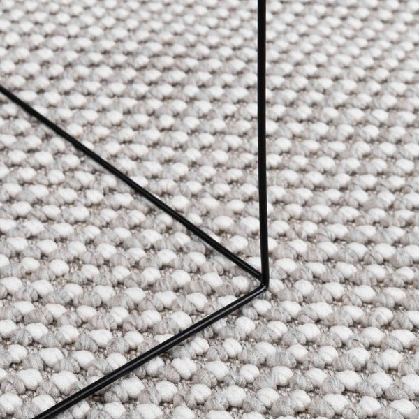 Creme-Grauer Teppich LUGO, 120x170 cm