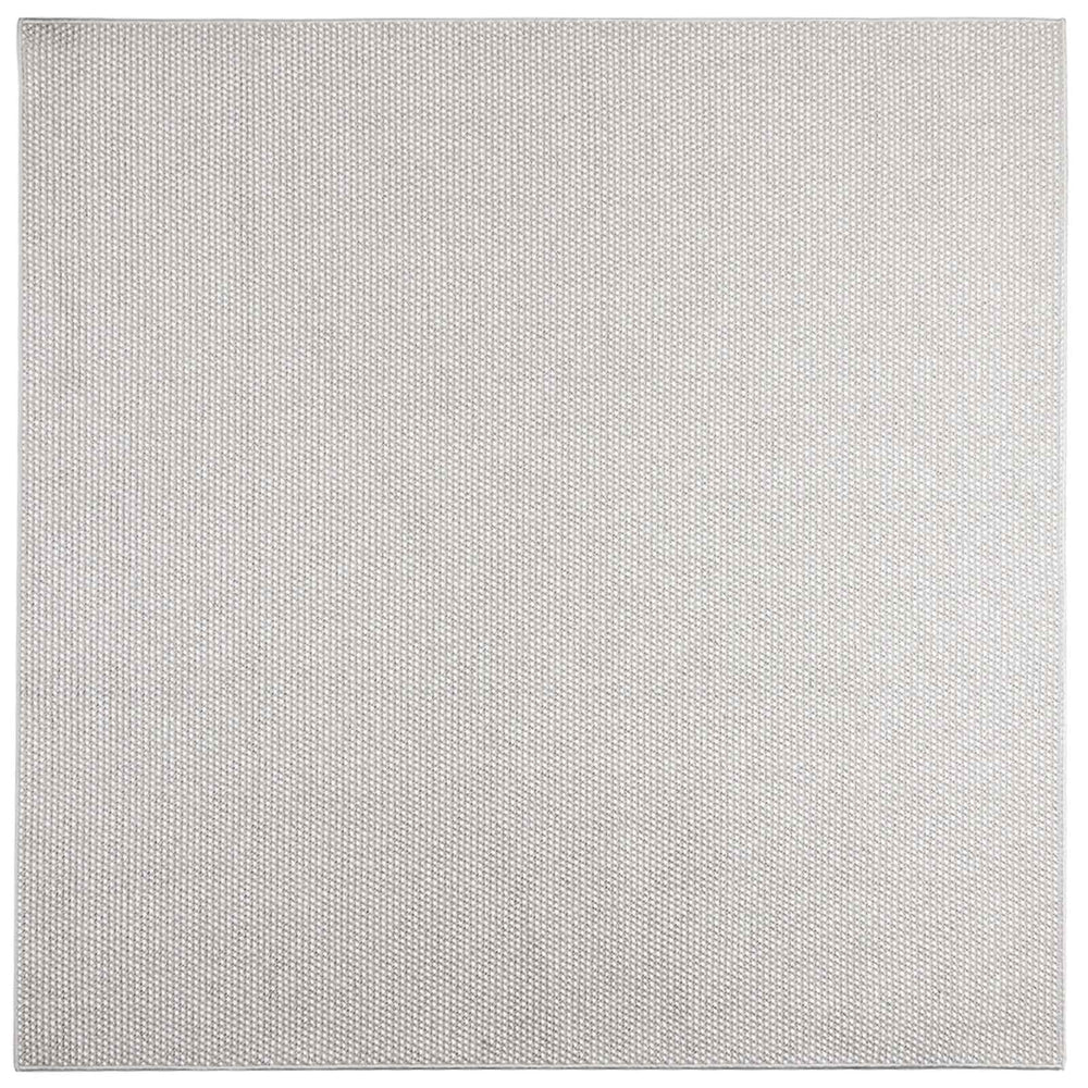 Creme-Grauer Teppich LUGO, 200x200 cm