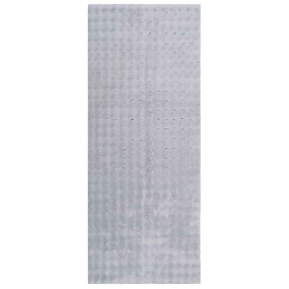 Rechteckiger Teppich SIROLO Grau 200x80 cm