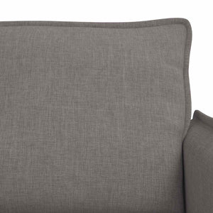 vidaXL Sofa Set 2 pcs Taupe 136 x 82 x 85 cm Fabric