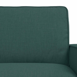 vidaXL Sofa Set 2 pcs Dark Green 182 x 80 x 82 cm Fabric