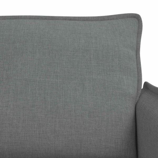 vidaXL Sofa Set 2 pcs Dark Grey 156 x 82 x 85 cm Fabric