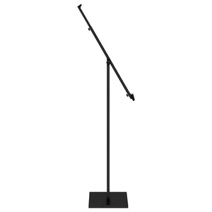 vidaXL Trade Show Stands 2 pcs Black 26.5 x 26.5 x 150 cm Steel