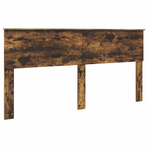 vidaXL Bed Frame Smoked Oak 180 x 200 cm Engineered Wood