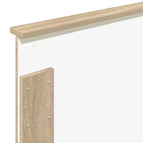 vidaXL Bed Frame Sonoma Oak 90 x 200 cm Engineered Wood