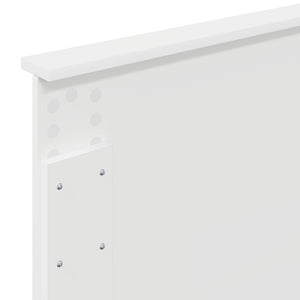 vidaXL Bed Frame with Drawers White 75 x 190 cm Engineered Wood