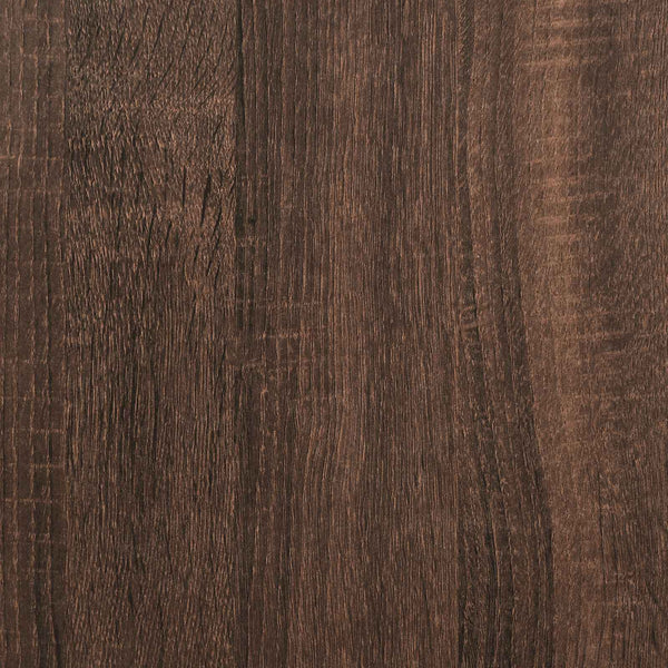 vidaXL Bed Frame Brown Oak Look 70 x 190 cm Engineered Wood