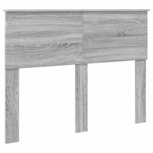 vidaXL Bed Frame Grey Sonoma 120 x 200 cm Engineered Wood