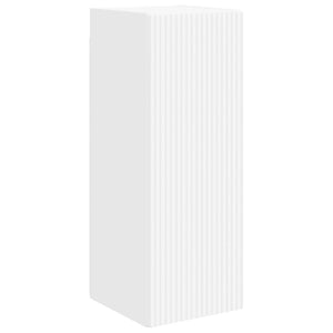 vidaXL Wall-Mounted TV Shelf Set 4 pcs White Engineered Wood