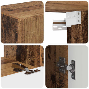 TV-Schrank 5er Set Altholz