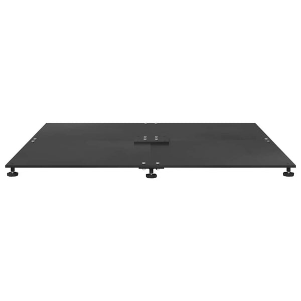 vidaXL Parasol Base Black 100 x 100 x 4 cm Steel