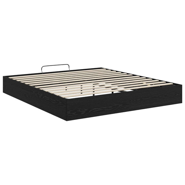 Ottoman Bettgestell Schwarze Eiche 180x200 cm