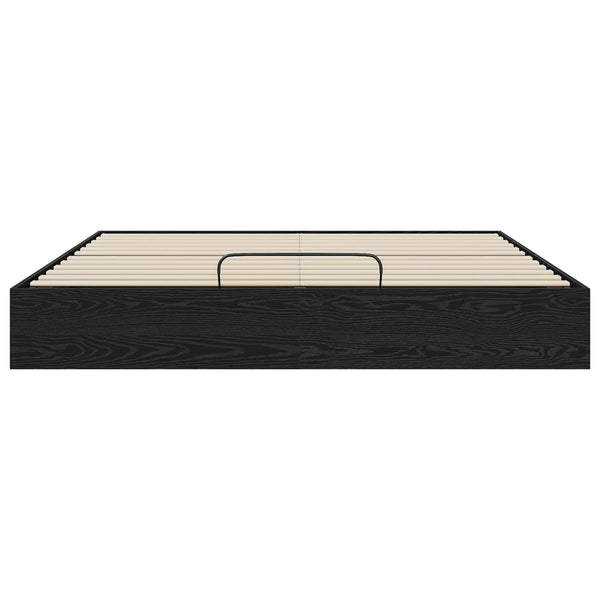 Ottoman Bettgestell Schwarze Eiche 180x200 cm