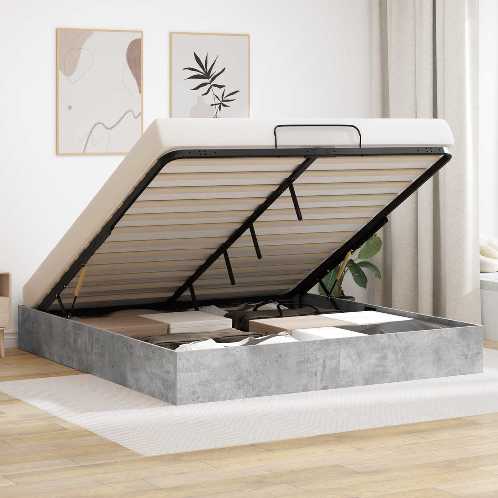 Ottoman Bettgestell Beton 180x200 cm