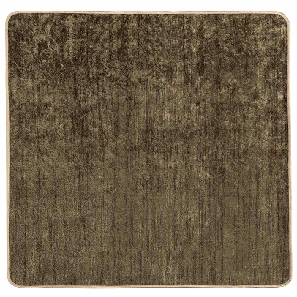 vidaXL Runner Rug MARSA Forest Green 100 x 100 cm Polyester and PVC