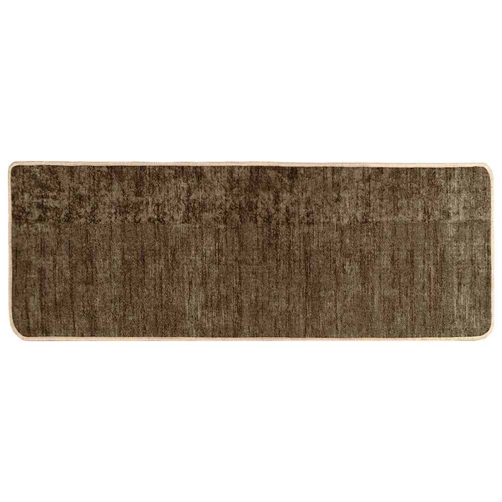 vidaXL Runner Rug MARSA Forest Green 100 x 250 cm Polyester and PVC