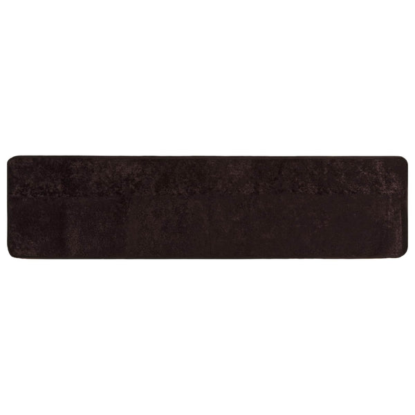vidaXL MARSA Runner Rug Anthracite 80 x 400 cm Polyester and PVC