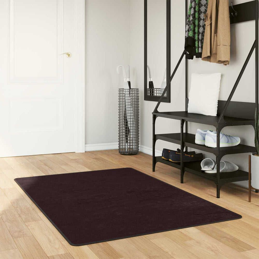 vidaXL Runner MARSA Anthracite 100 x 150 cm Polyester and PVC
