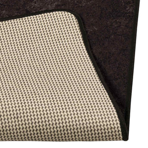 vidaXL Runner Rug MARSA Anthracite 100 x 250 cm Polyester and PVC